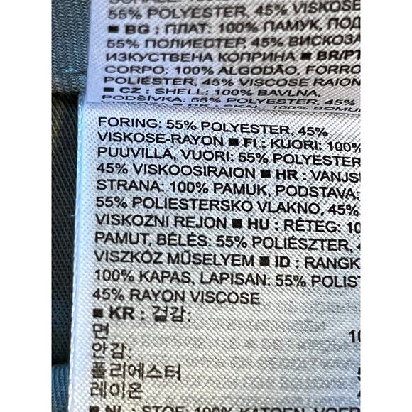 NWT Banana Republic Men's Size 34L Blue Italian Twill Suit Pants - Picture 3 of 8